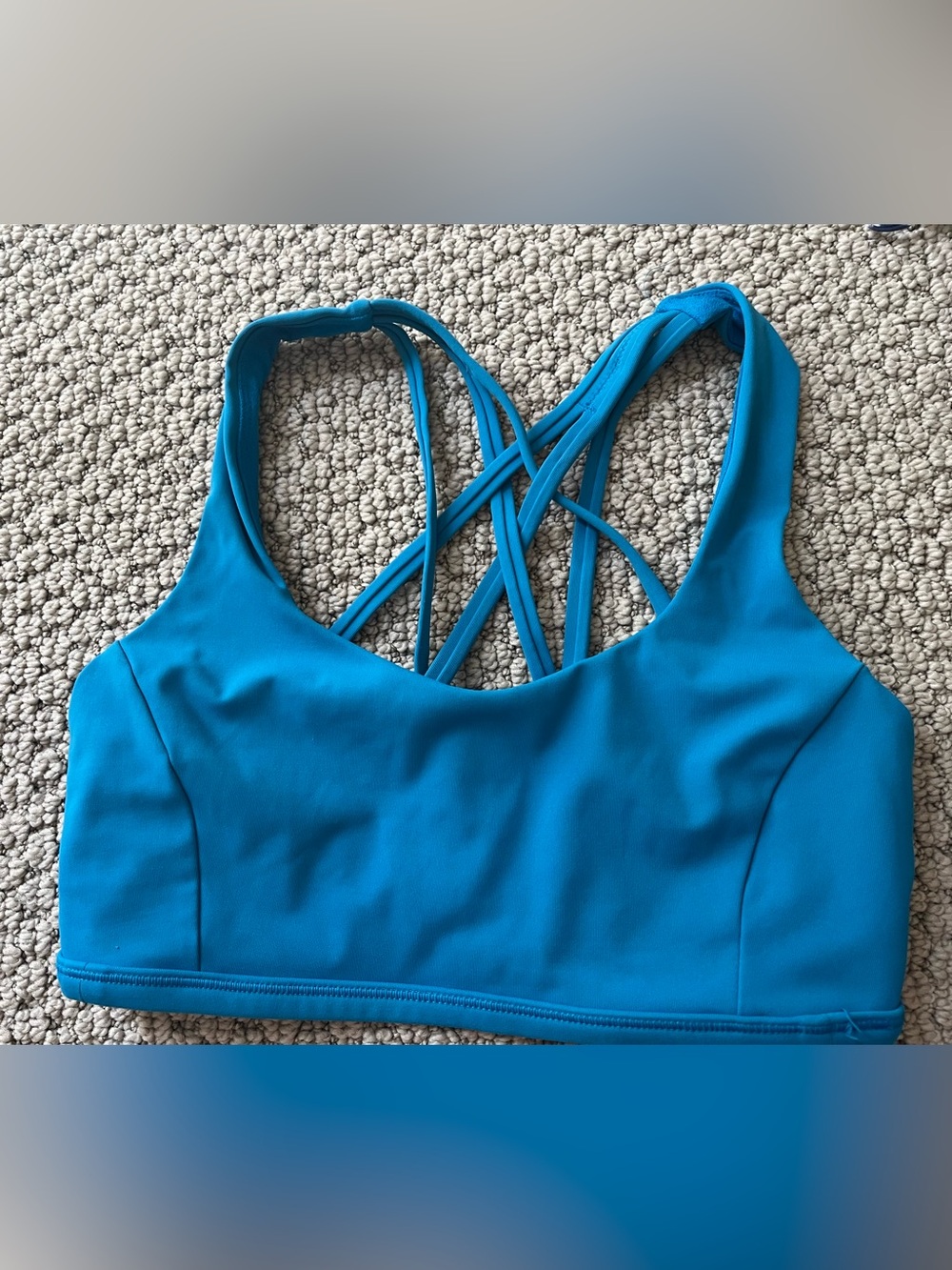 Lululemon Free To Be Blue Sports Bra